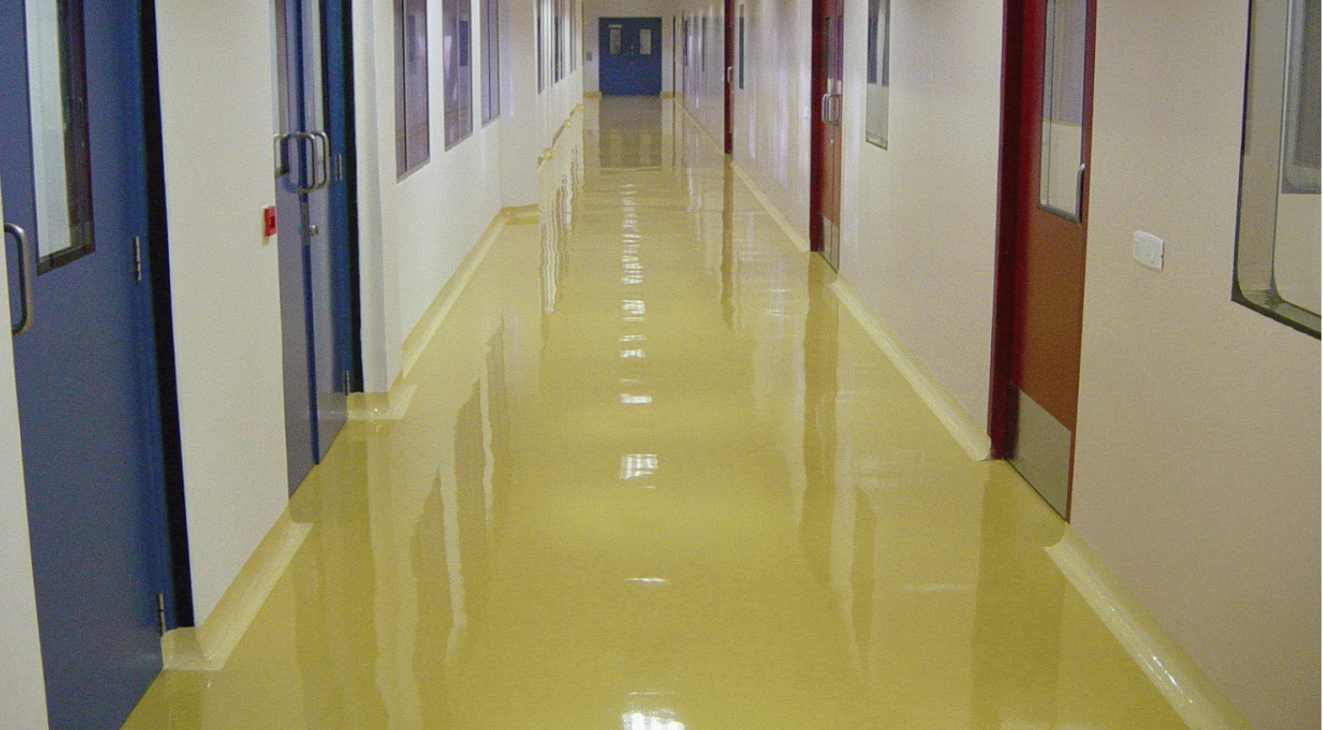 yellow flooring